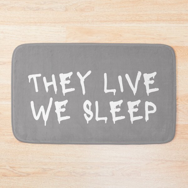 Item preview, They live We Sleep - White designed and sold by KarolinaPaz.