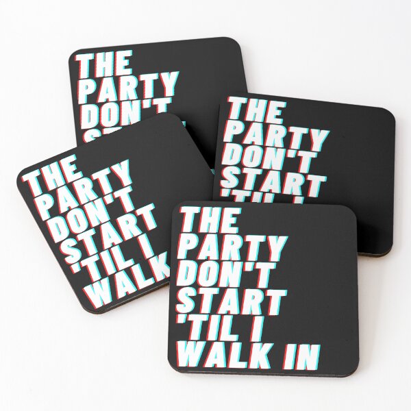 Item preview, The Party Dont Start Til I Walk In Kesha Party Themed Art Print. designed and sold by BleeArtwork.