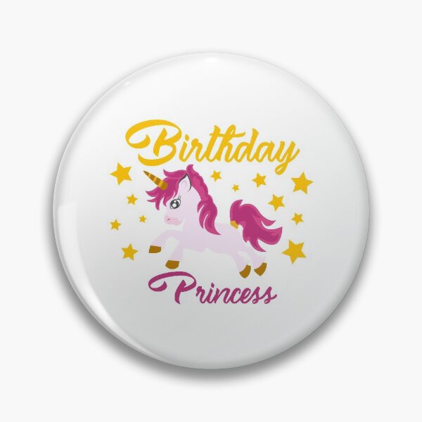 Item preview, Birthday Princess Unicorn designed and sold by YAnna9.