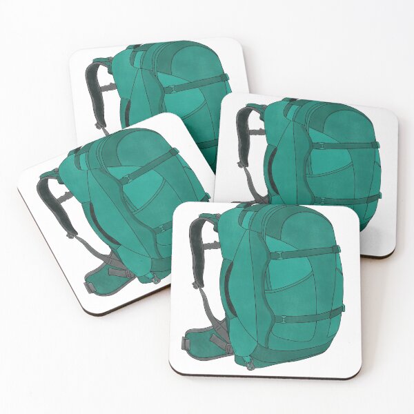 Item preview, Travel Backpacking Backpack Drawing designed and sold by simonescha.