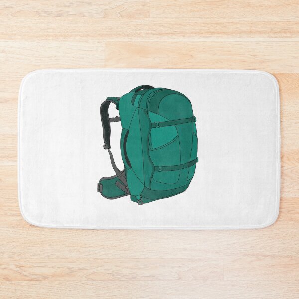 Item preview, Travel Backpacking Backpack Drawing designed and sold by simonescha.