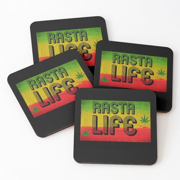 Item preview, Rasta Life Rasta Flag Colors for Reggae Fans designed and sold by RastaColors.