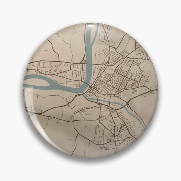 Item preview, Parkersburg Sepia Map designed and sold by CPTVDesign.