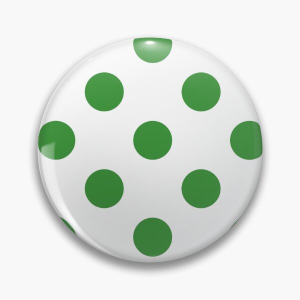 Item preview, Green big polka dots designed and sold by Molounik.