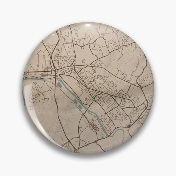 Item preview, Kingsport Sepia Map designed and sold by CPTVDesign.