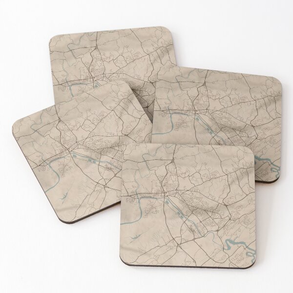 Item preview, Kingsport Sepia Map designed and sold by CPTVDesign.