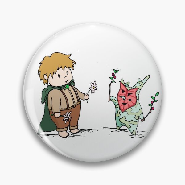 Item preview, Let's be friends: korok x Samwise designed and sold by Elevyynaaa.