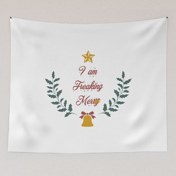 Item preview, I Am Freaking Merry designed and sold by quarantineshop.