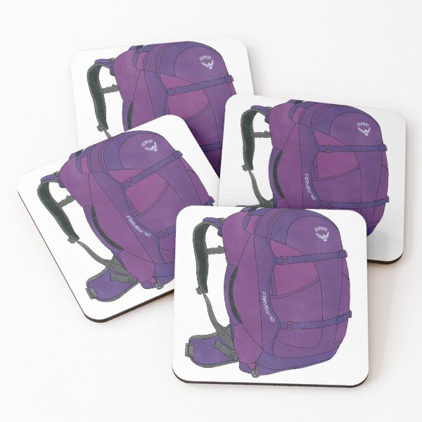 Item preview, Travel Backpacking Backpack Drawing designed and sold by simonescha.