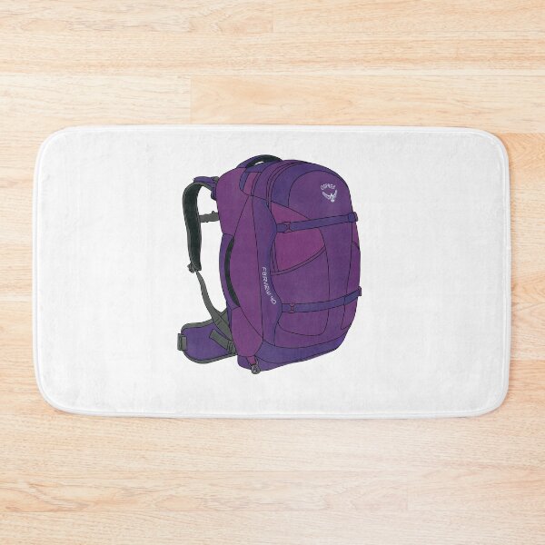 Item preview, Travel Backpacking Backpack Drawing designed and sold by simonescha.