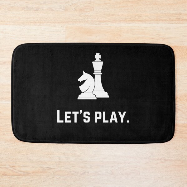 Item preview, Queen's Gambit Let's Play Quote for Chess Players designed and sold by ecdato.