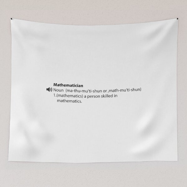 Item preview, Funny Mathematician definition  designed and sold by Maystro-design.