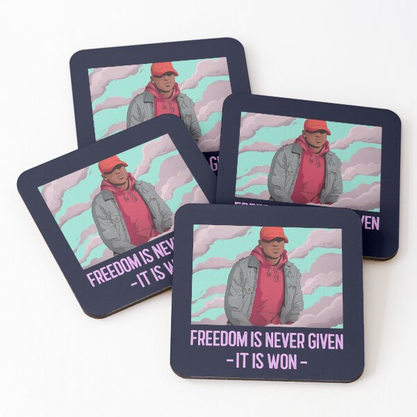 Item preview, Freedom Is Never Given; It Is Won designed and sold by retro87tee.