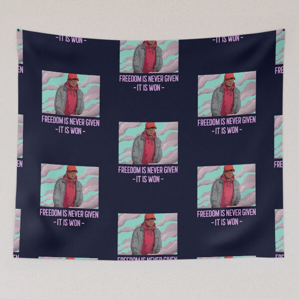 Item preview, Freedom Is Never Given; It Is Won designed and sold by retro87tee.