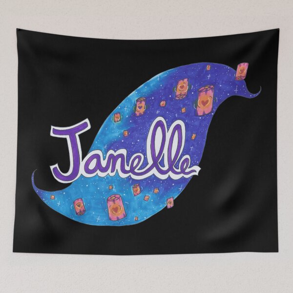 Item preview, Janelle Name Art designed and sold by AvalonUnmuzzled.