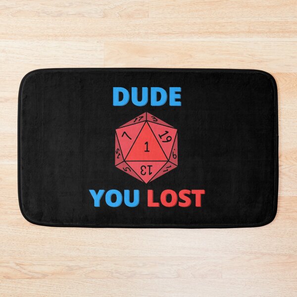 Artikelvorschau, D20 Alter, du hast verloren entworfen und verkauft von DatDragonShop.
