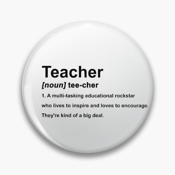 Item preview, Funny Teacher Definition designed and sold by Andrea Lina.