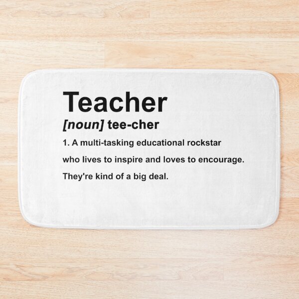 Item preview, Funny Teacher Definition designed and sold by Andrea Lina.