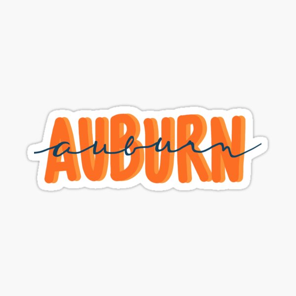 Auburn Sticker