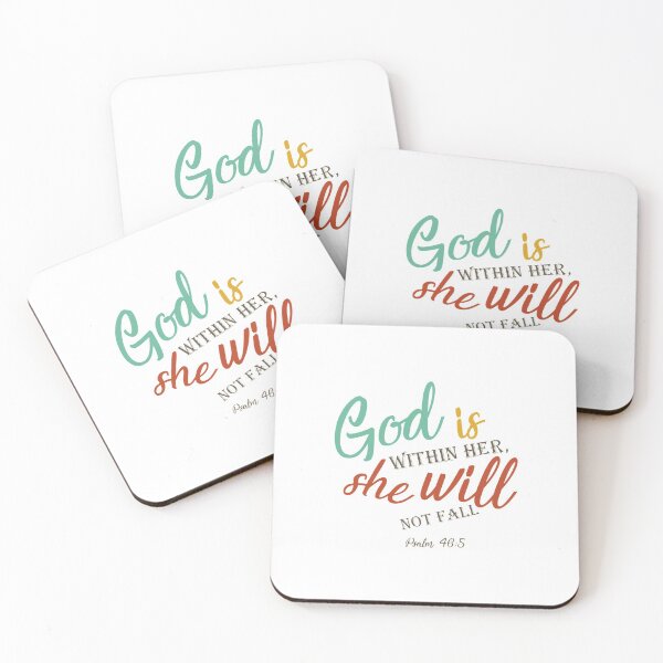 Item preview, God is within her, she will not fall designed and sold by della95.