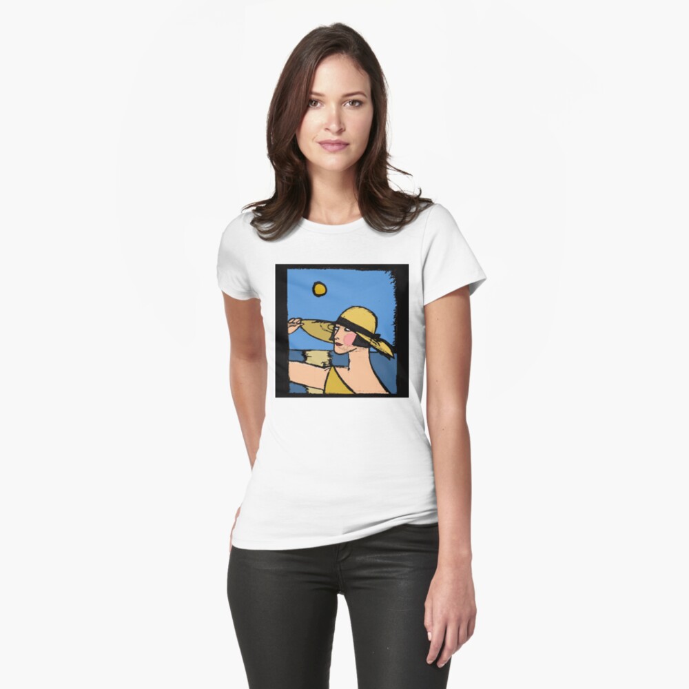 Item preview, Fitted T-Shirt designed and sold by kittenry.