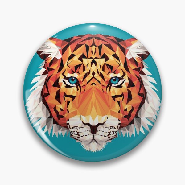 Item preview, Polygon Tiger designed and sold by ngbroderick.