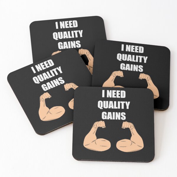Item preview, I Need Quality Gains Workout Exercise T-Shirts and More designed and sold by Jungleful33.