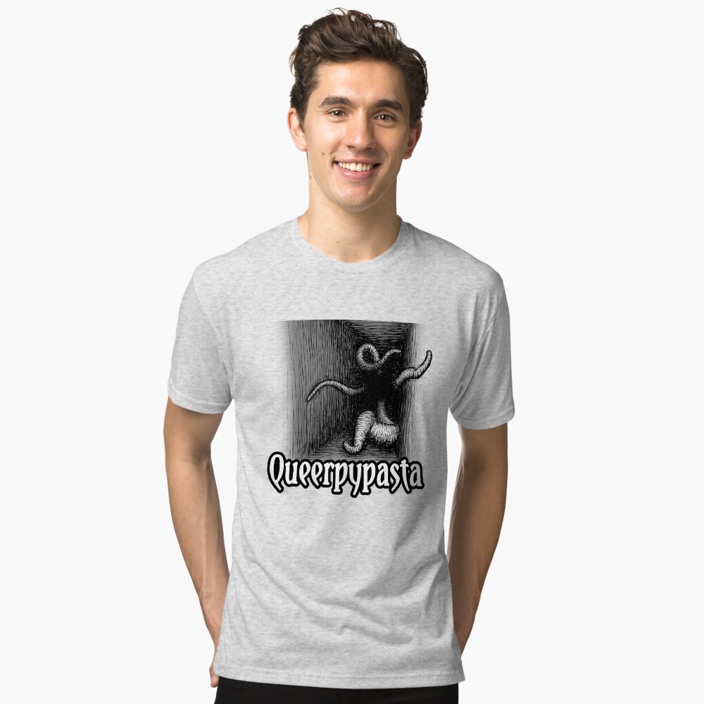 Item preview, Tri-blend T-Shirt designed and sold by Queerpypasta.