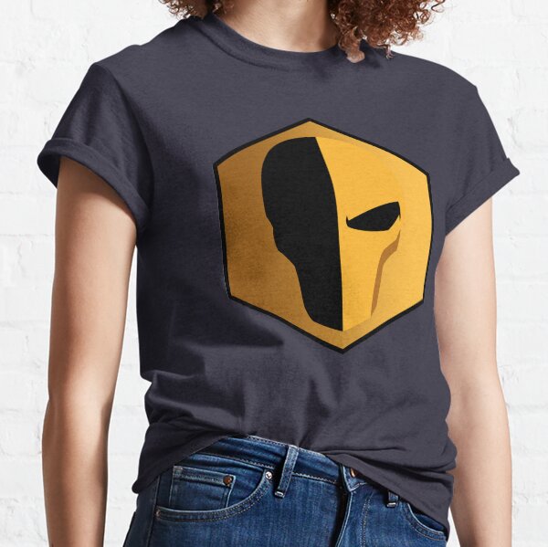 Deathstroke Helmet Emblem Classic T-Shirt