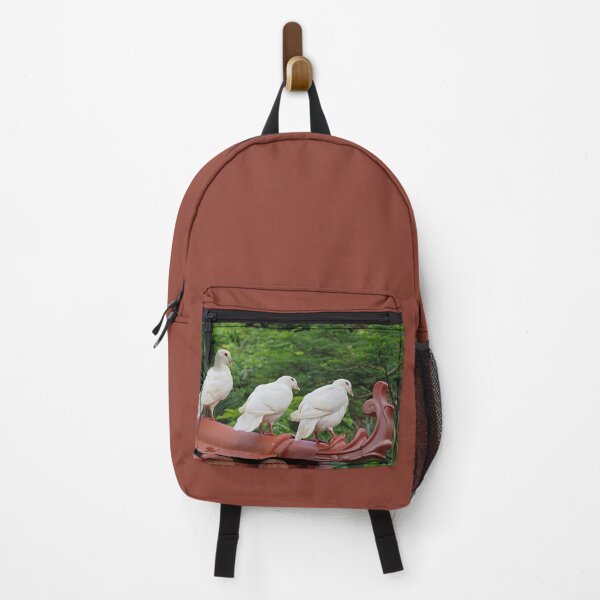 Item preview, White Pigeons on Chinese Eaves designed and sold by Linda Walsh.