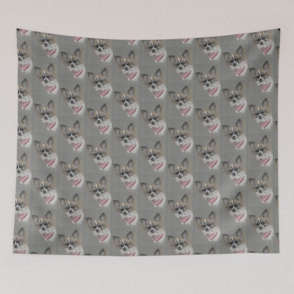 Item preview, Batzilla- Daisy the Bat Dog by Louise Saunders (tan bkgrnd) designed and sold by batzilla.