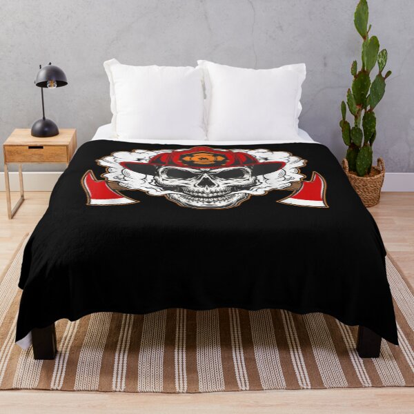 Item preview, Firefighter Skull - Professional Fire Emergency Rescuer designed and sold by TheBloom98.