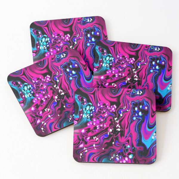 Item preview, Burst, digital fluid pour with cells designed and sold by MayGreenAbgrall.