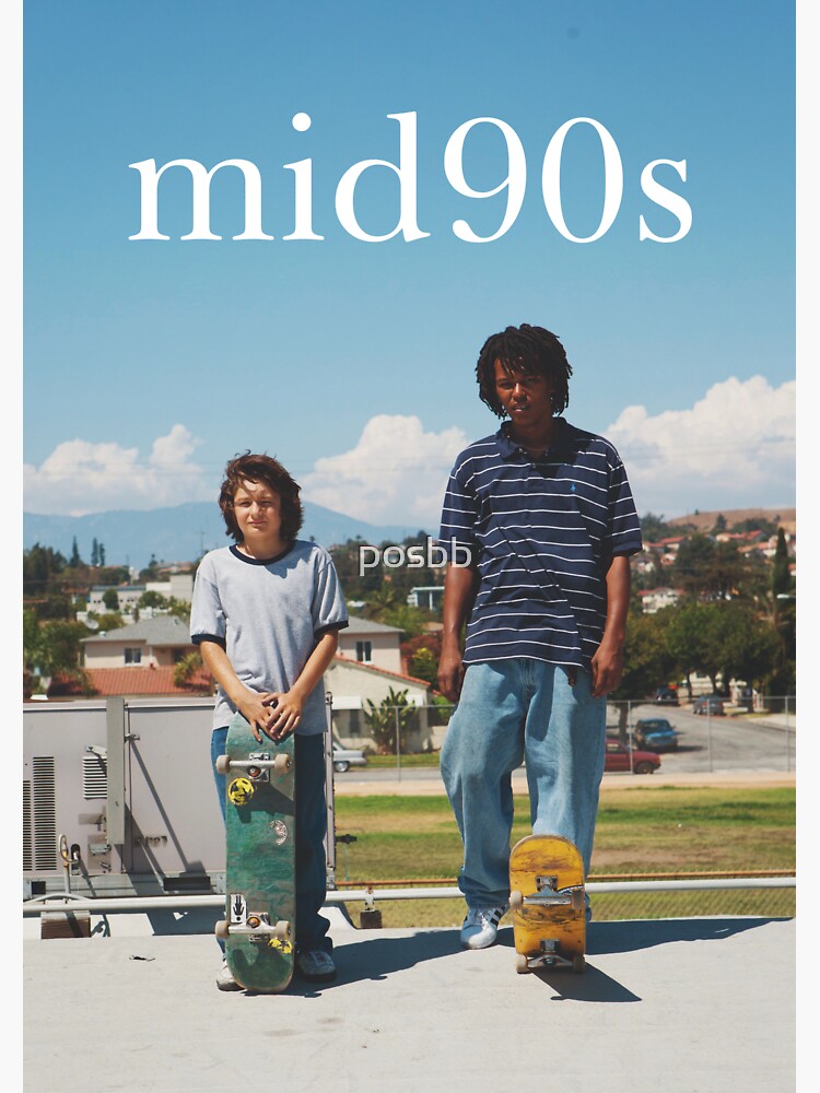  Stevie And Ray Mid 90s Movie Poster Sticker By Posbb Redbubble