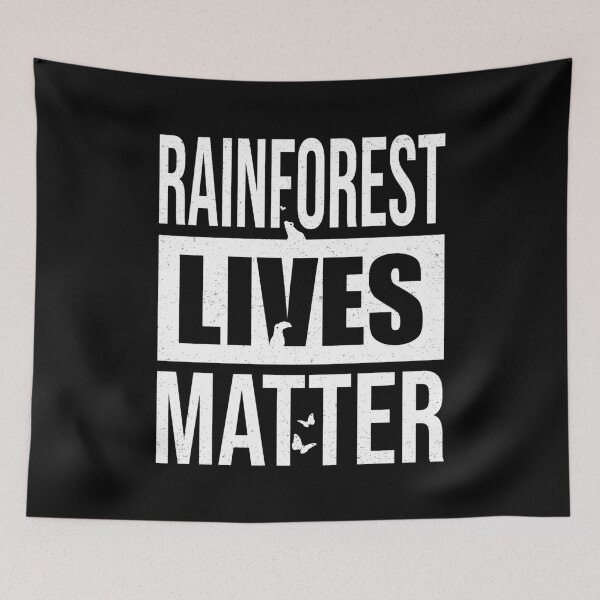 Item preview, Rainforest Lives Matter. Save the Amazon and all rainforests designed and sold by Siiiiichfried.