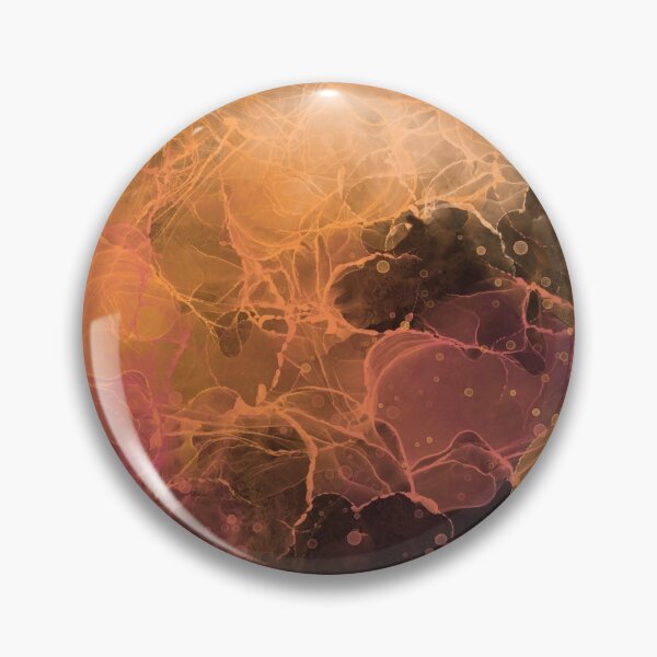 Item preview, Orange alcohol ink designed and sold by Dazzleway.