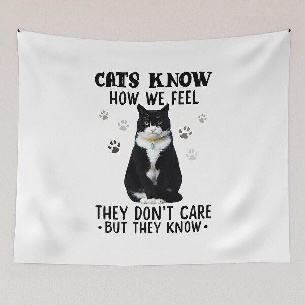 Item preview, Cats know how we feel they don't care But they know designed and sold by HerbertFerguson.