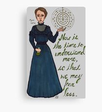 Marie Curie Canvas Print