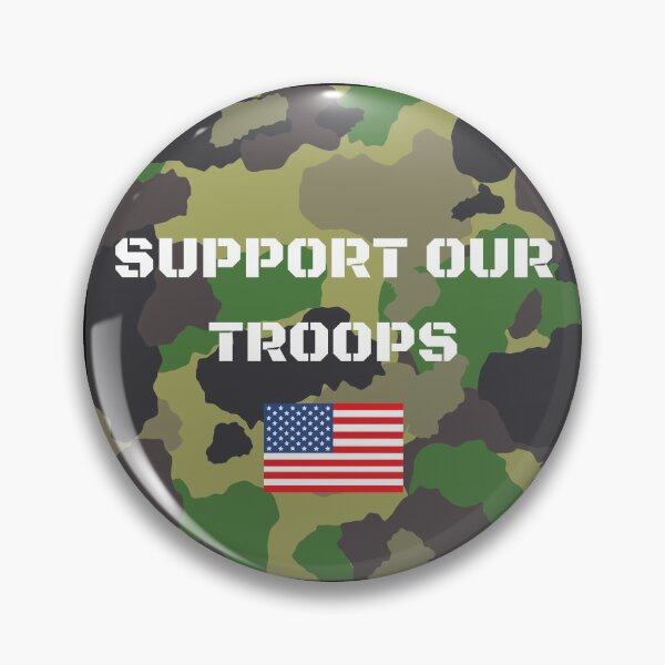 Item preview, Support Our Troops designed and sold by ml-77pro.