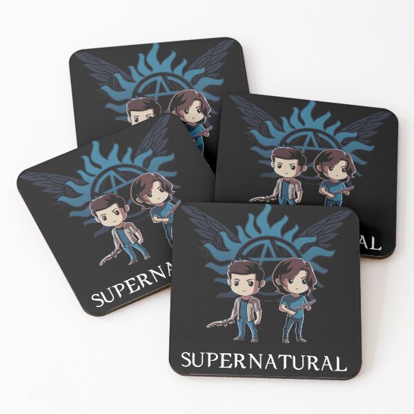 Item preview, Supernatural Toon of Sam and Dean designed and sold by ecdato.