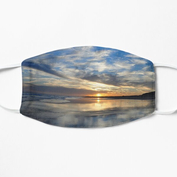 Redhead Beach Sunset Flat Mask