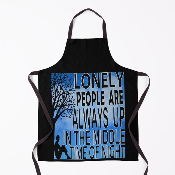 Item preview, lonely people are always up in the middle of night designed and sold by kalam-store.