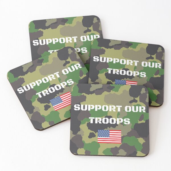 Item preview, Support Our Troops designed and sold by ml-77pro.