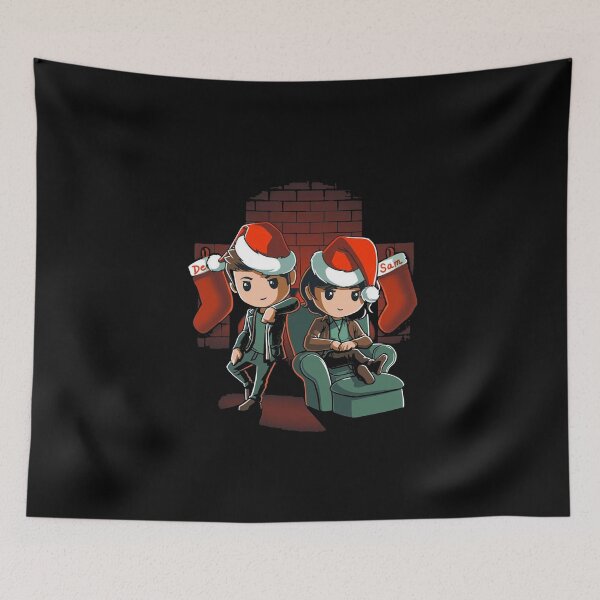Item preview, Cute Sam & Dean Supernatural Christmas designed and sold by ecdato.