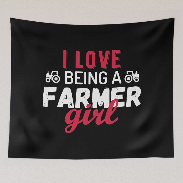 Item preview, I Love Being A Farmer Girl designed and sold by B3N-arts.