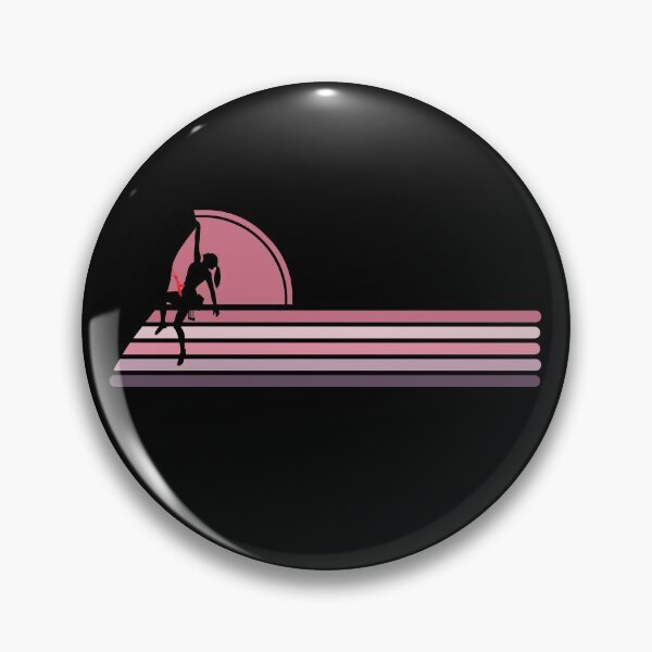Item preview, Woman Rock Climbing- Pink Sunset designed and sold by HeatherPore.