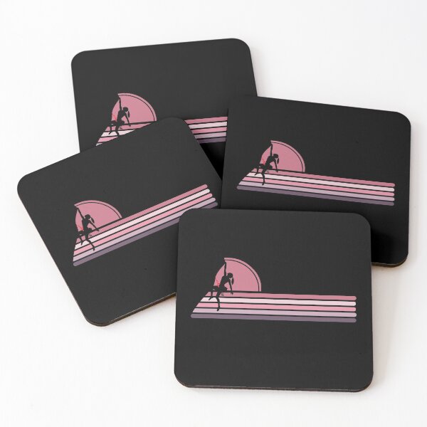 Item preview, Woman Rock Climbing- Pink Sunset designed and sold by HeatherPore.