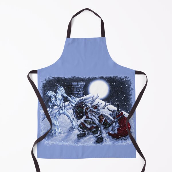Item preview, The Battle for Christmas, Santa vs Jack Frost designed and sold by Brina Williamson.