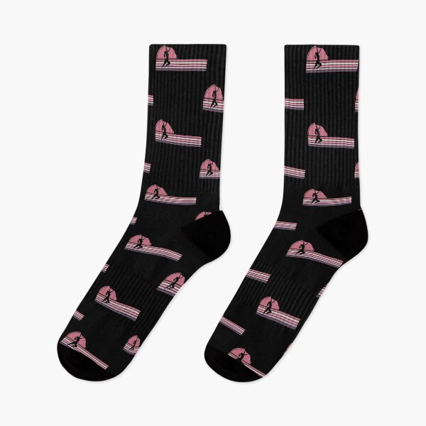 Item preview, Woman Bouldering Rock Climbing - Pink Sunset designed and sold by HeatherPore.