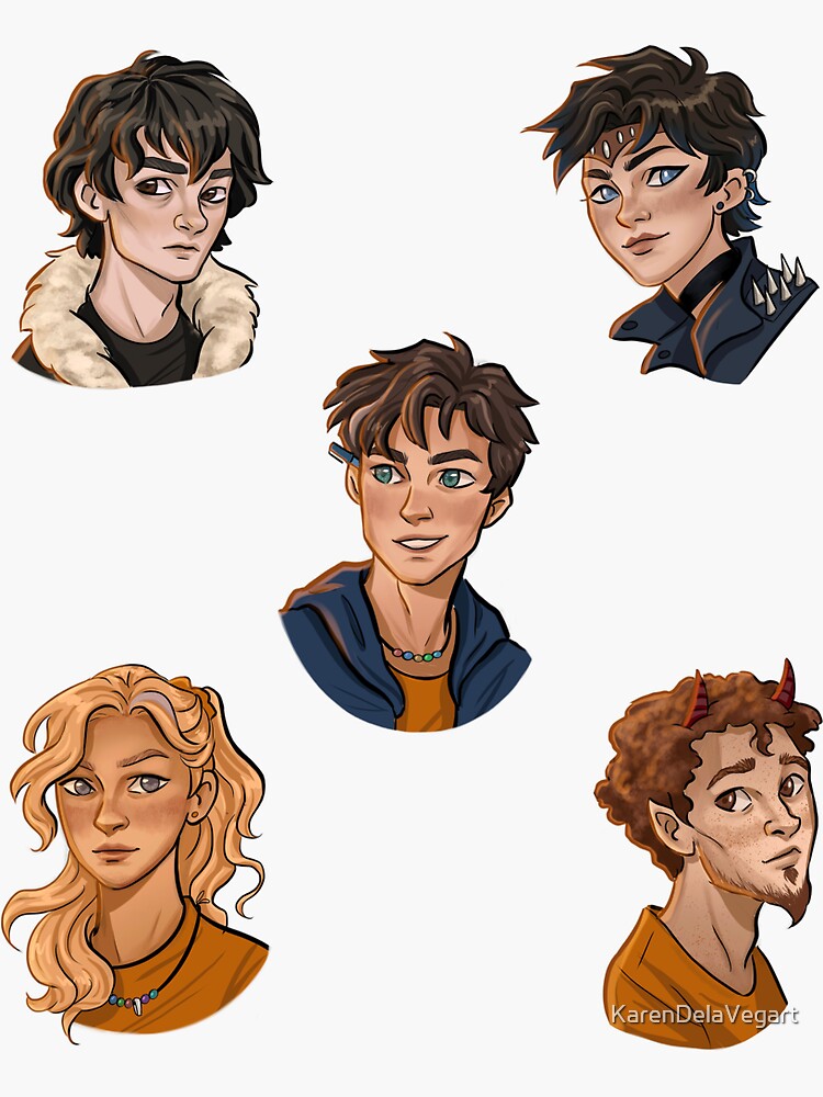 Percy Jackson And The Olympians Stickers Sticker For Sale By